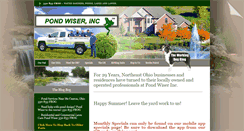 Desktop Screenshot of pondwiser.com